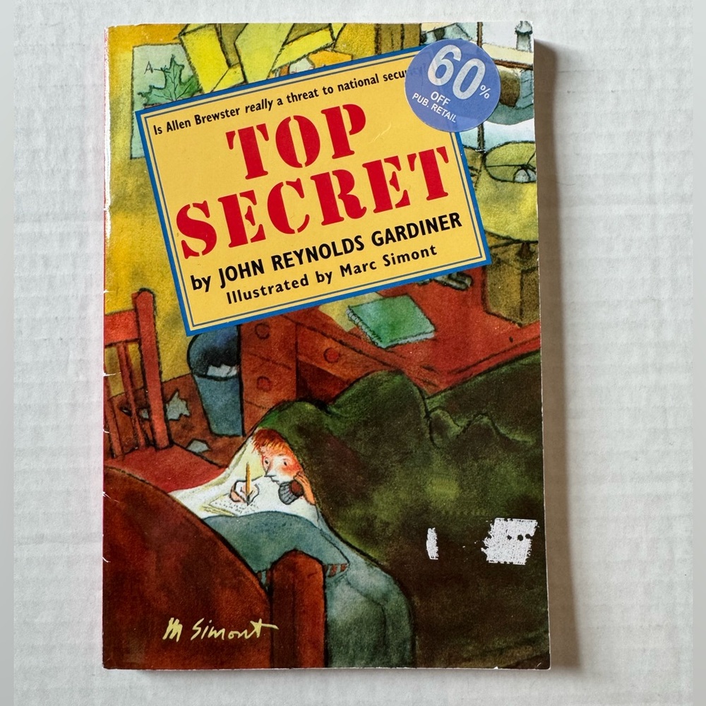 Top Secret by John Reynolds Gardiner - Illustrated Children's Book